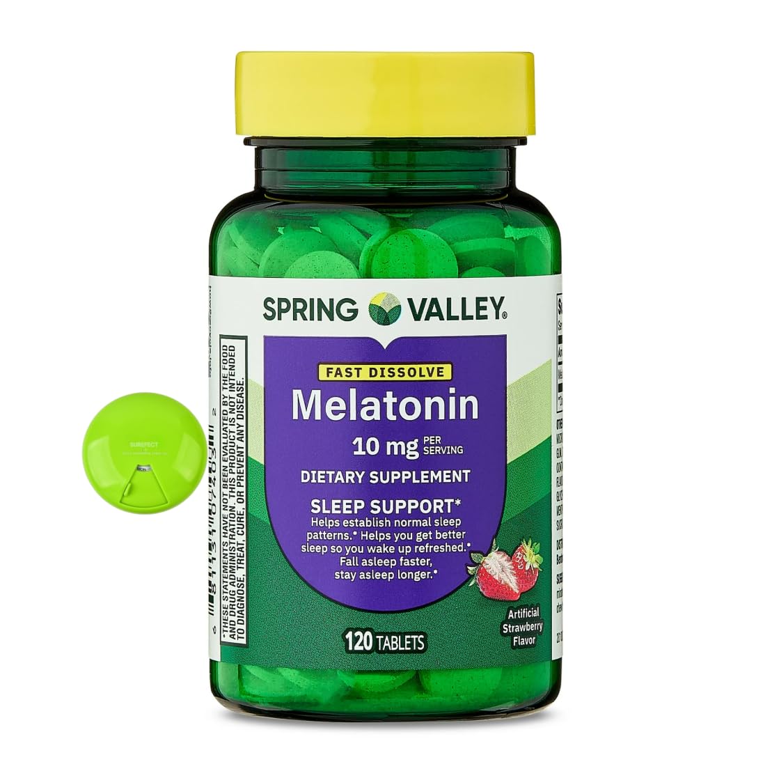 SUREFECT Melatonin 10mg Tablets, 120 Count