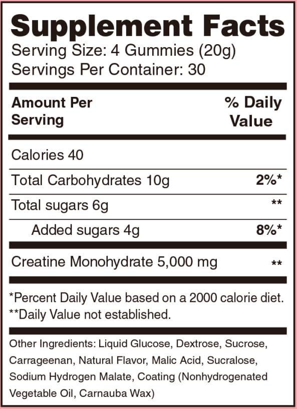 Pirate's Nutrition Kraken's Secret Popsicle Creatine Gummies, 120 Count