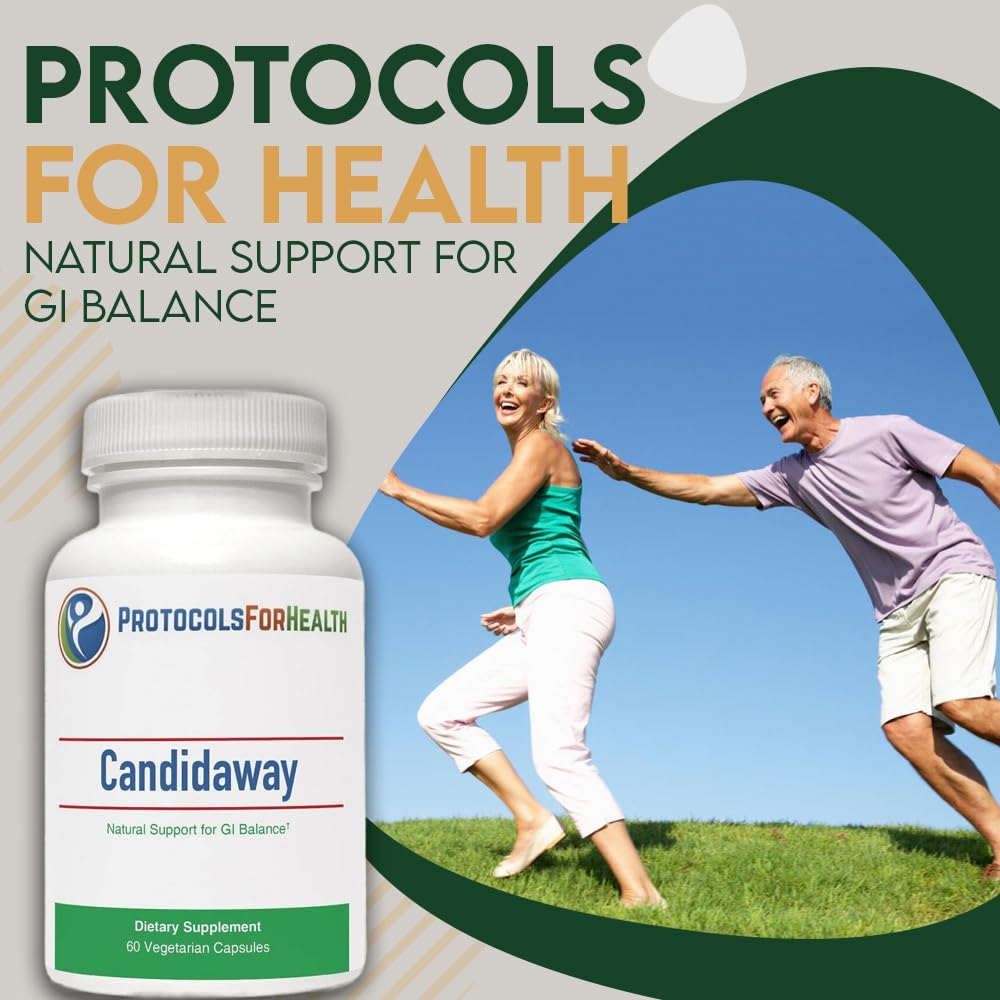 Protocols for Health Candidaway Dietary Supplement Capsules, 60 Count