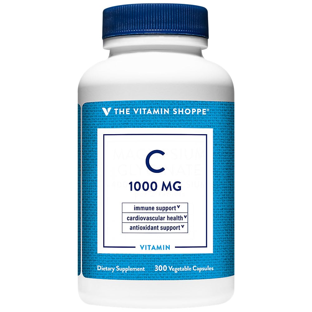 The Vitamin Shoppe Vitamin C 1000mg Vegetarian Capsules, 1 Count