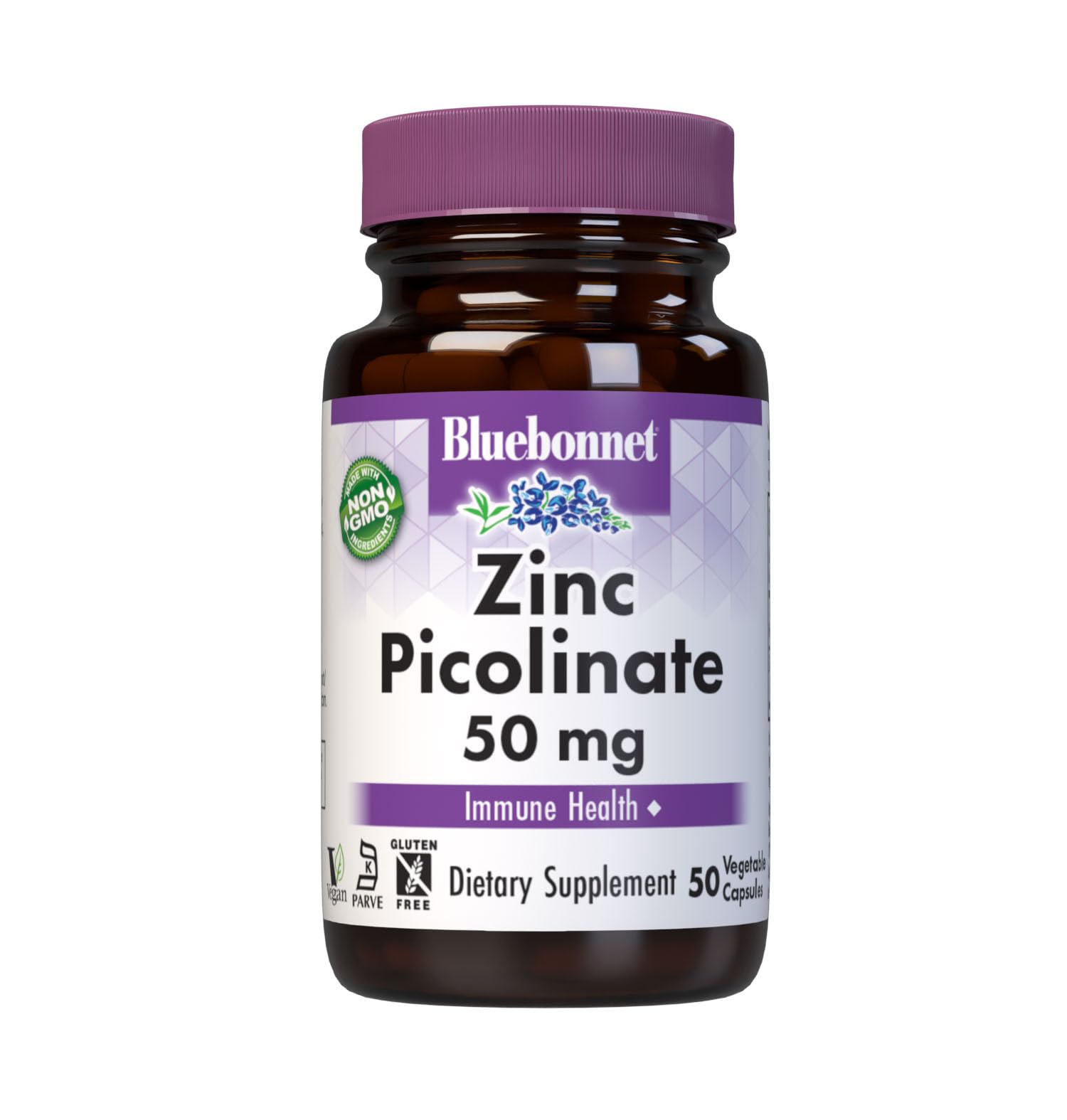 BlueBonnet Zinc Picolinate Capsule 50 Count