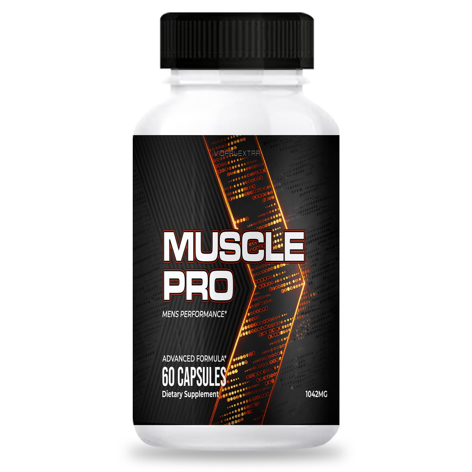 VIDAPLEXTRA Muscle Pro Mens Capsules Capsule, 60 Count