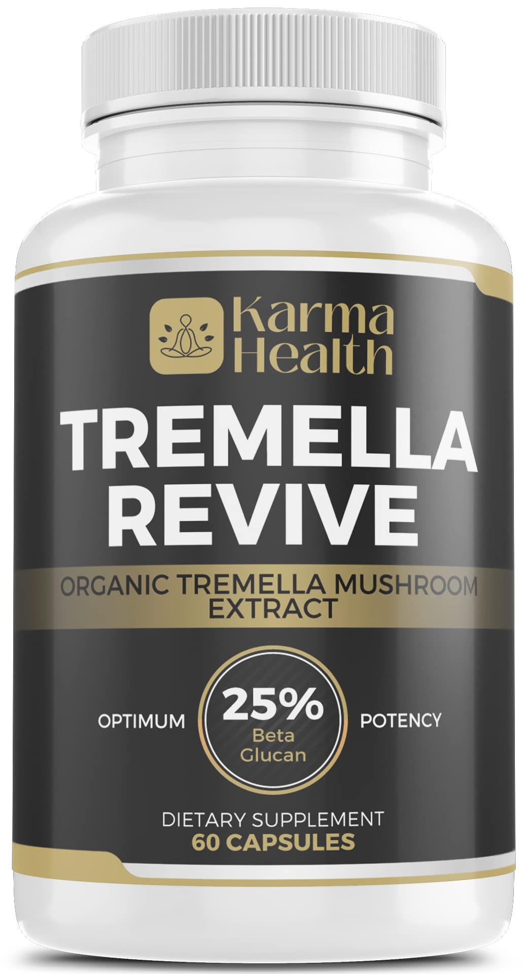 KARMA HEALTH Tremella Mushroom Powder Capsules 1 Count
