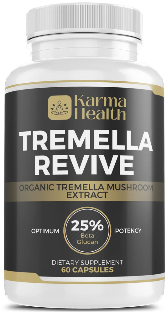 KARMA HEALTH Tremella Mushroom Powder Capsules 1 Count