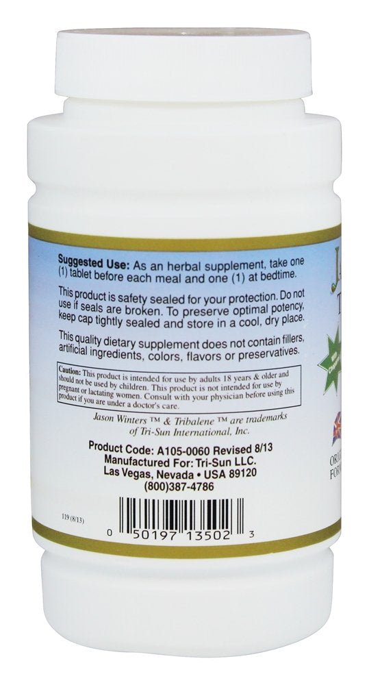 Jason Winters Tribalene with Chaparral, Red Clover, Herbalene Tablet, 60 Count
