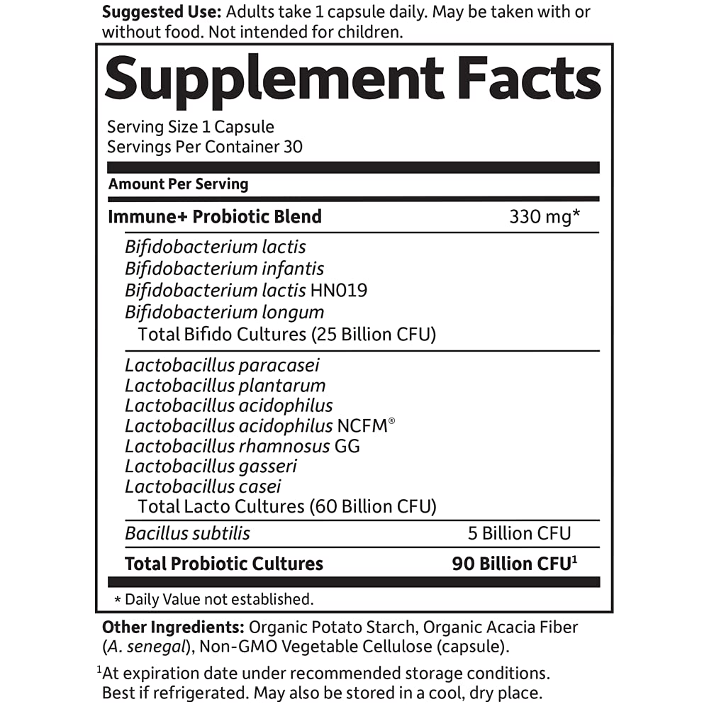 Garden of Life Dr Formulated Platinum Immunity Probiotic Capsules, 30 Count