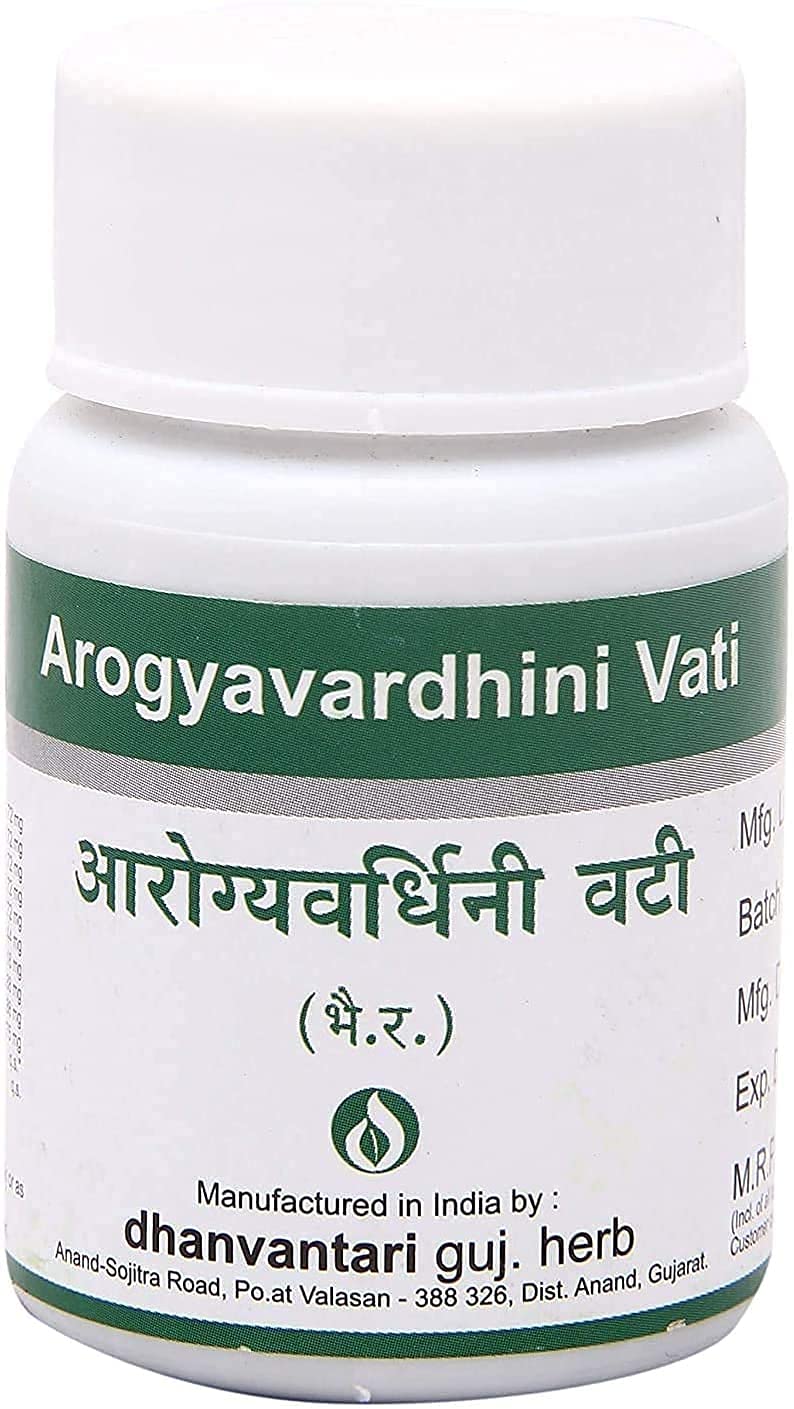 Dhanvantari Arogyavardhini Vati Tablets, 120 Tablets