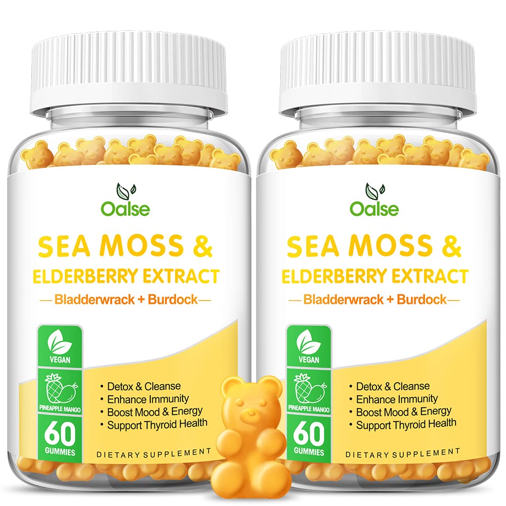 OALSE Sea Moss Gummies 120 Count