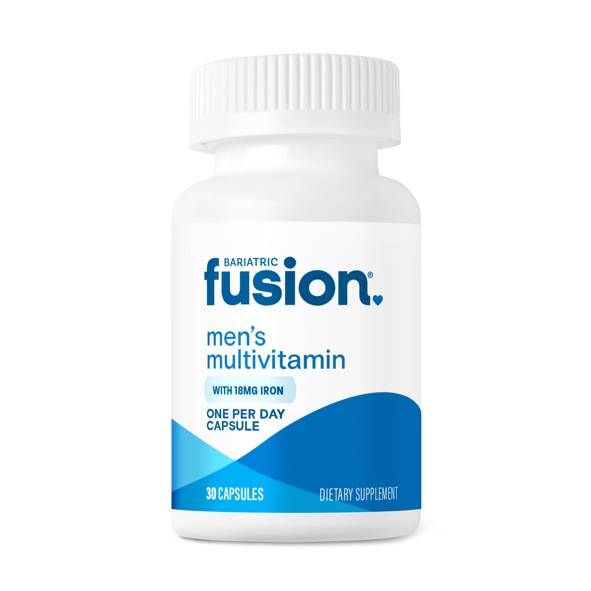 Bariatric Fusion One Per Day Bariatric Multivitamin with Iron for Men 30 Capsules