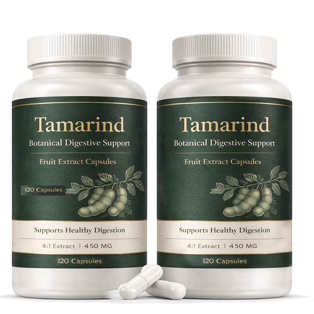 Guliqi Tamarind Seeds Extract Supplement Capsule, 120 Count
