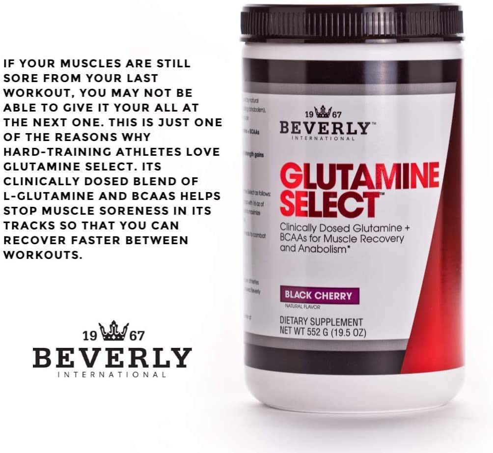 Beverly International Glutamine Select Powder 19.5 oz