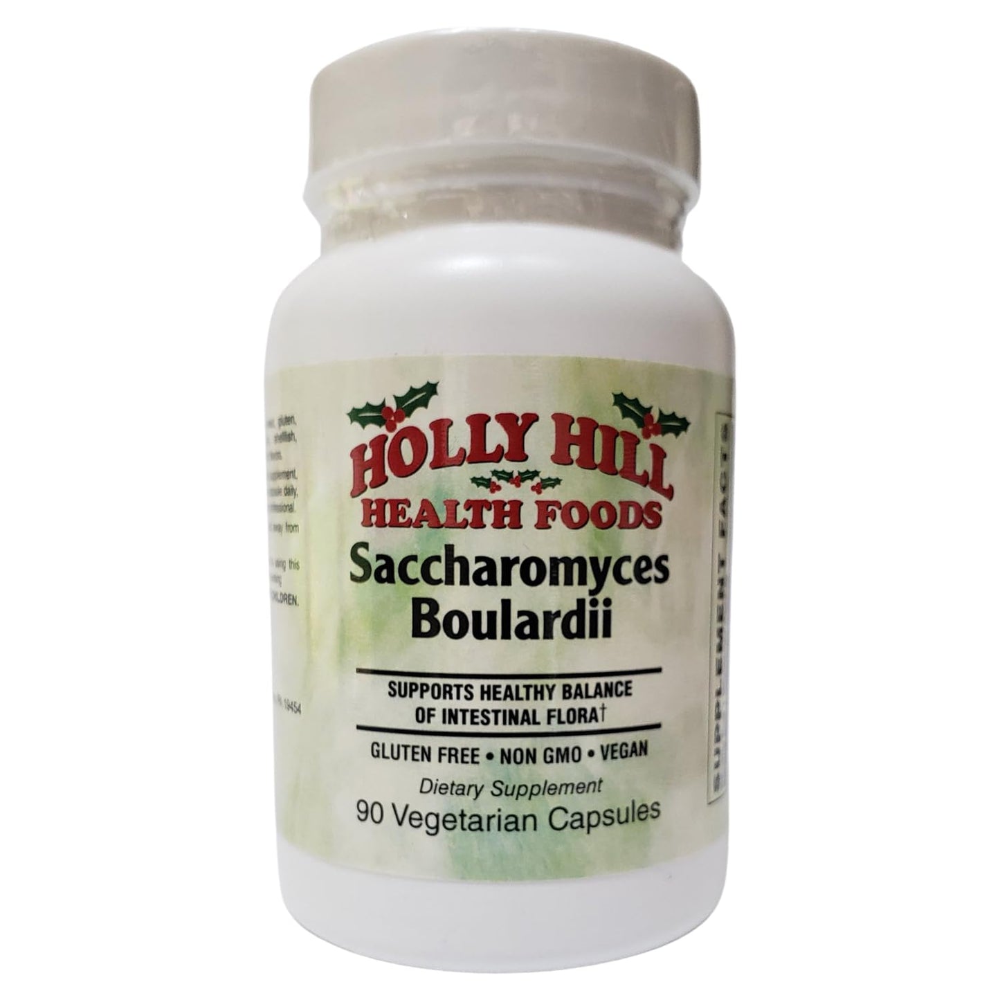Holly Hill Health Foods Saccharomyces boulardii Capsules, 90 Count