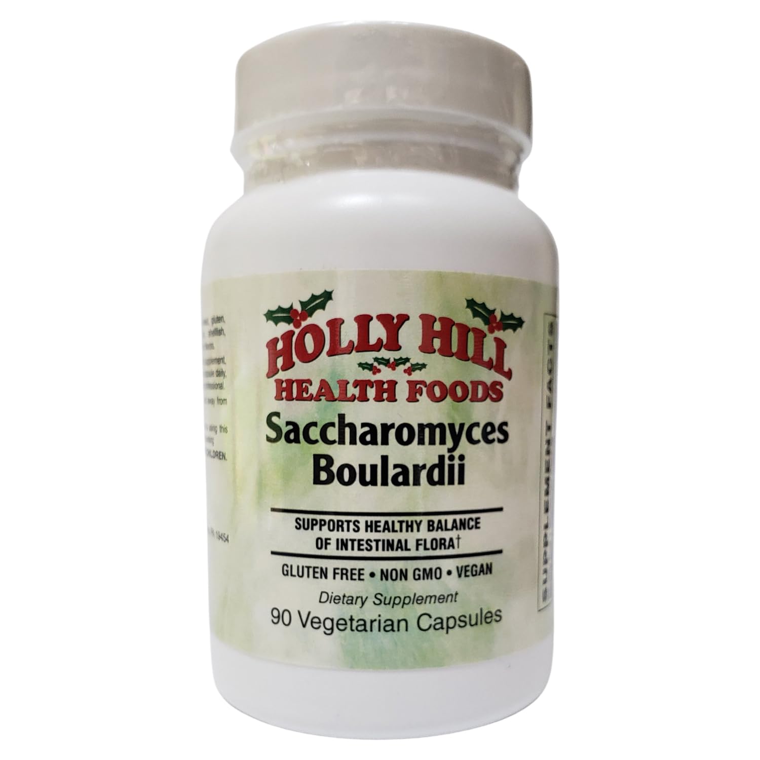 Holly Hill Health Foods Saccharomyces boulardii Capsules, 90 Count