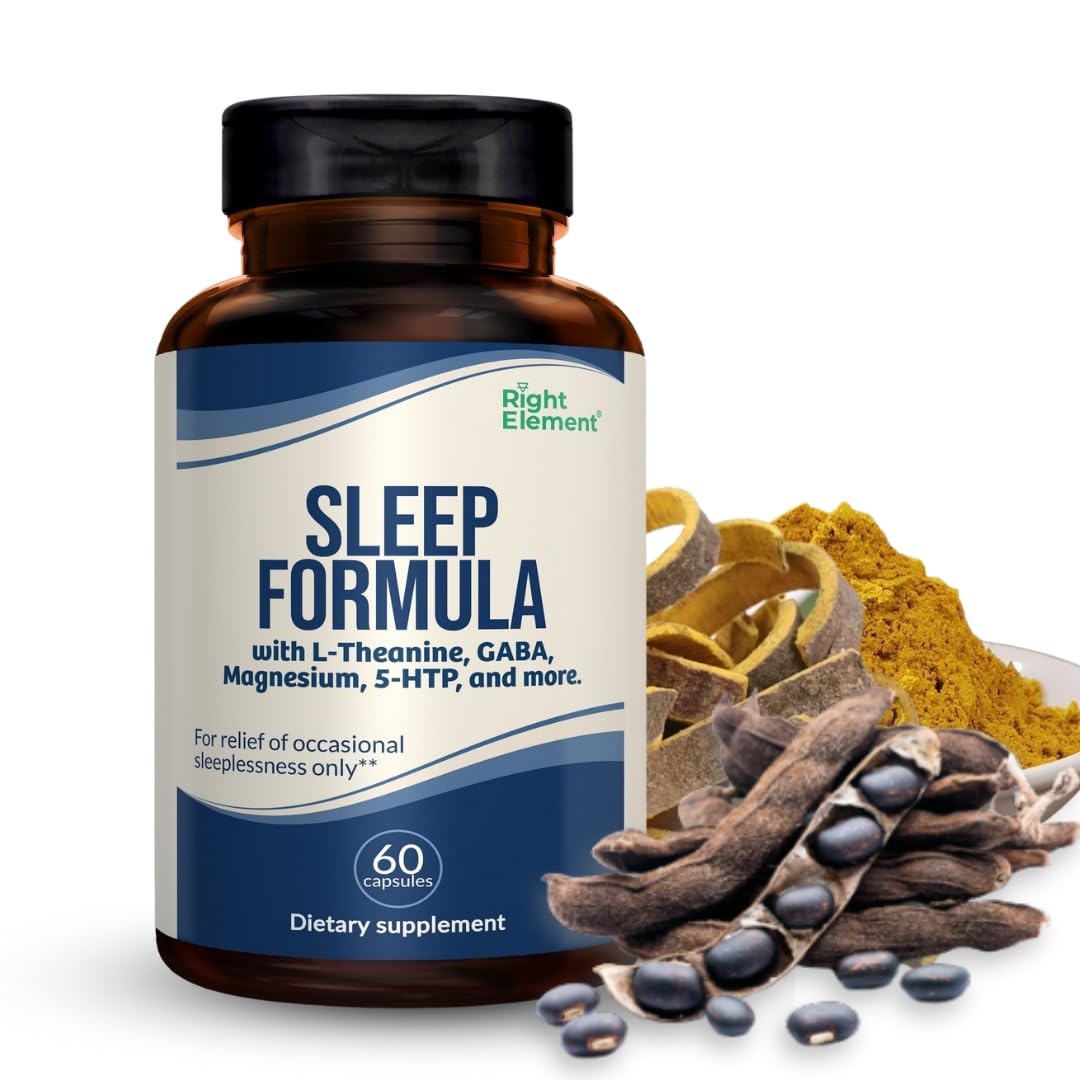 RIGHT ELEMENT Sleep Formula Capsule, 60 Count