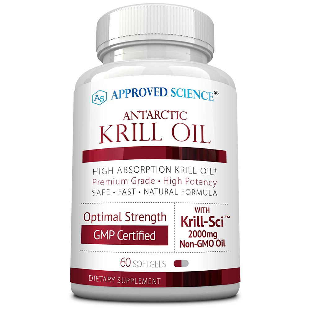 Approved Science Krill Oil Softgels 60