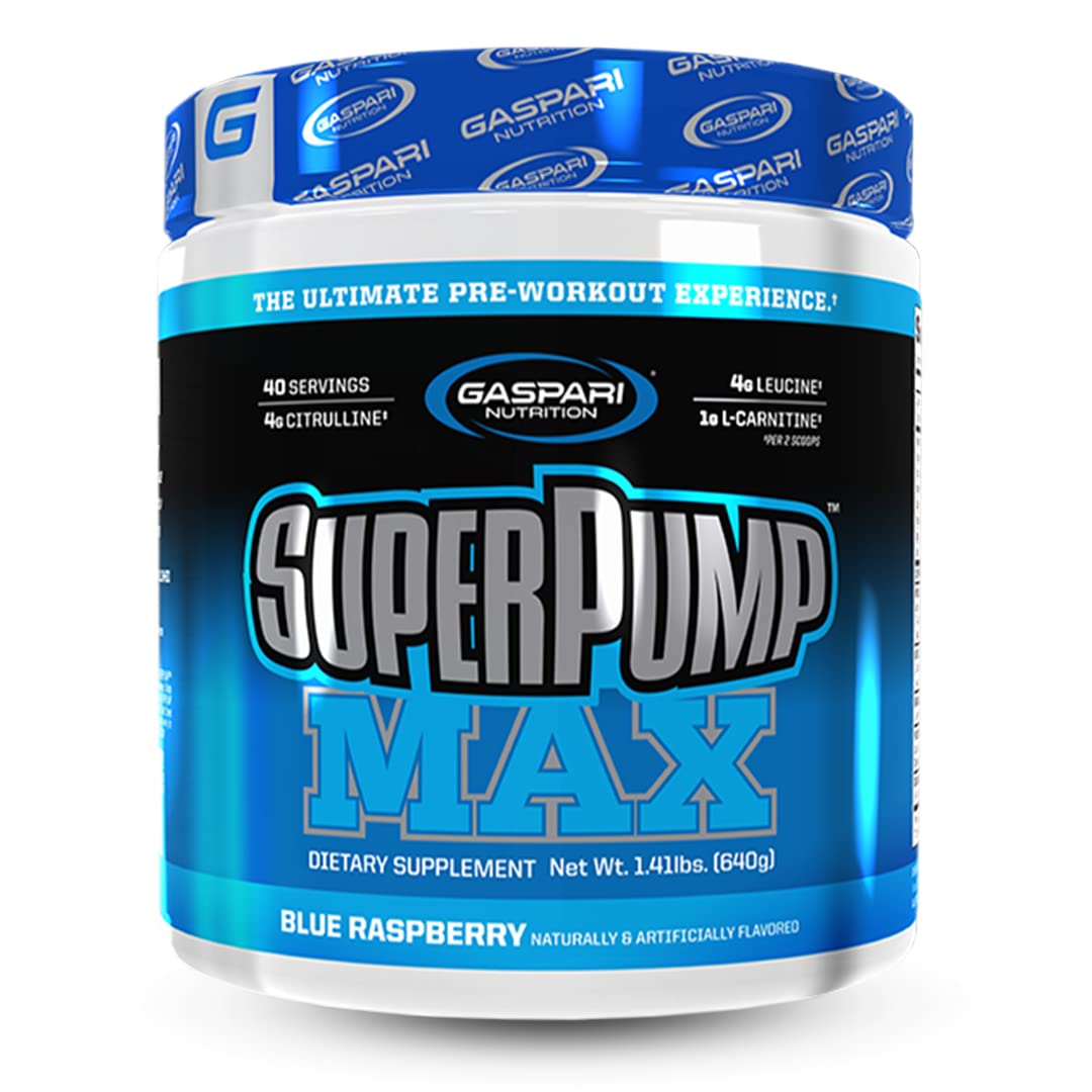 Gaspari Nutrition SuperPump MAX Powder, 18.24 oz