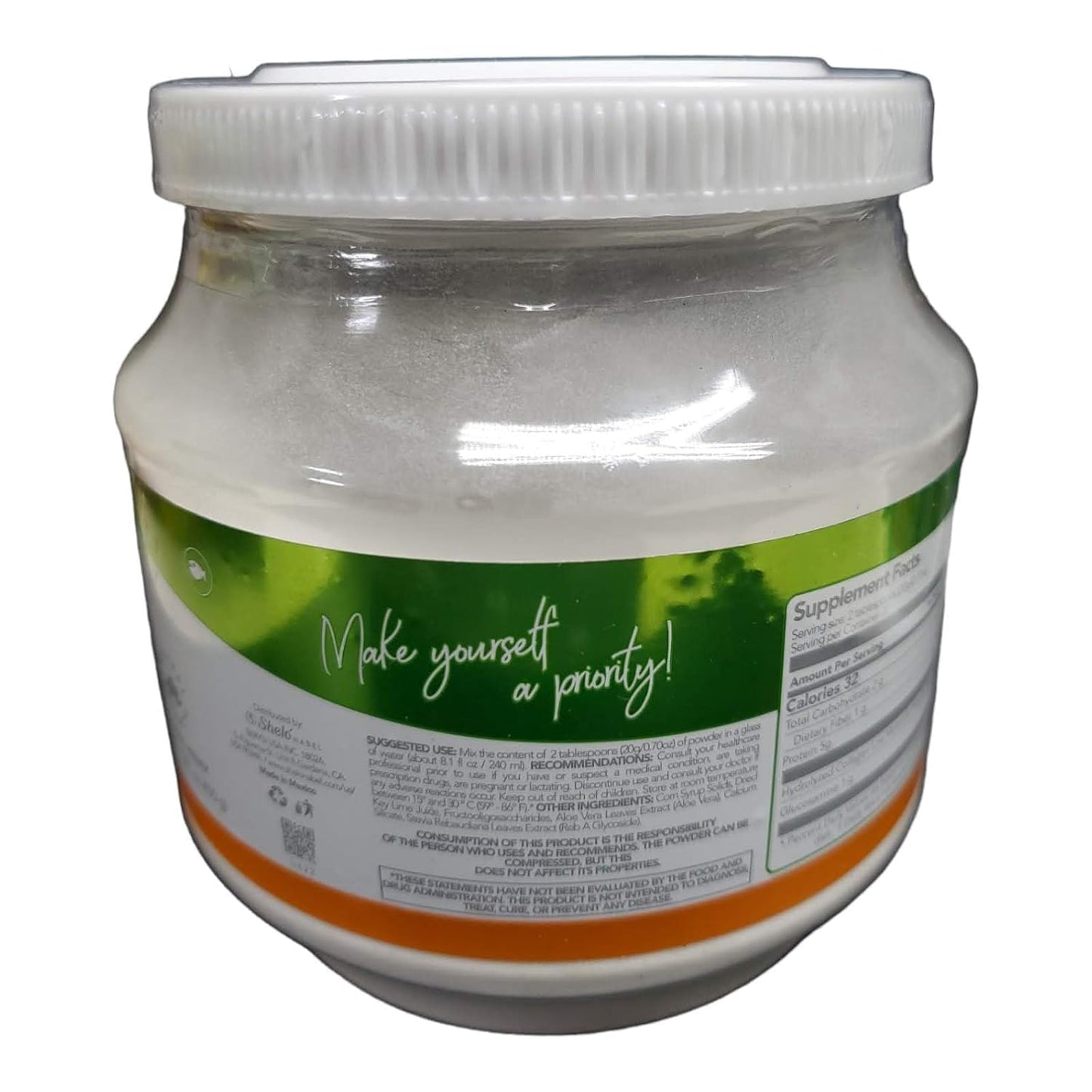 Sheló NABEL Hydrolyzed Collagen with Glucosamine Key Lime Flavored Powder 15.87 oz