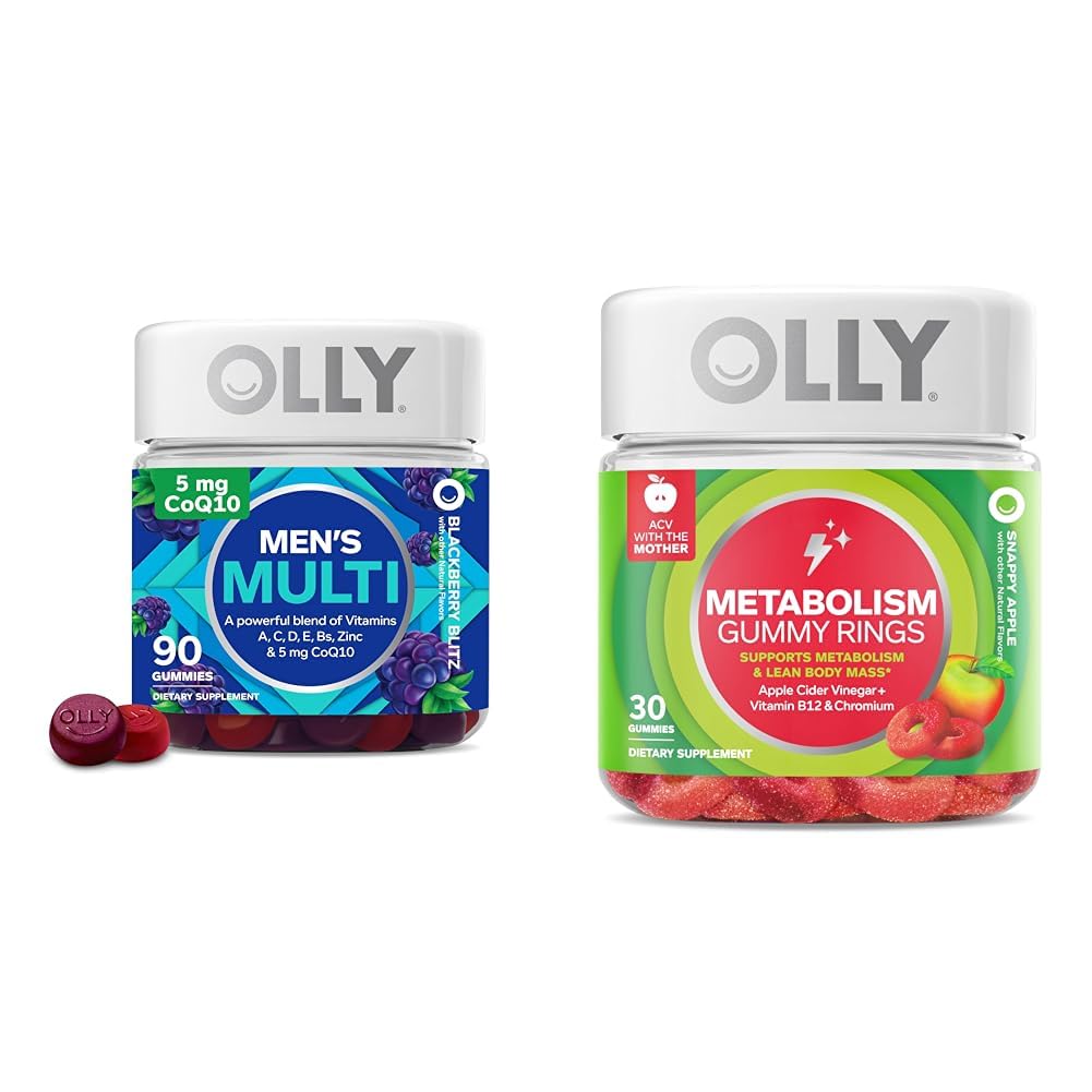 OLLY Men's Multivitamin Gummy, 90 Gummies