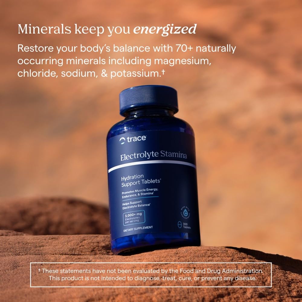 Trace Minerals Electrolyte Stamina Tablets, 300 Tablets