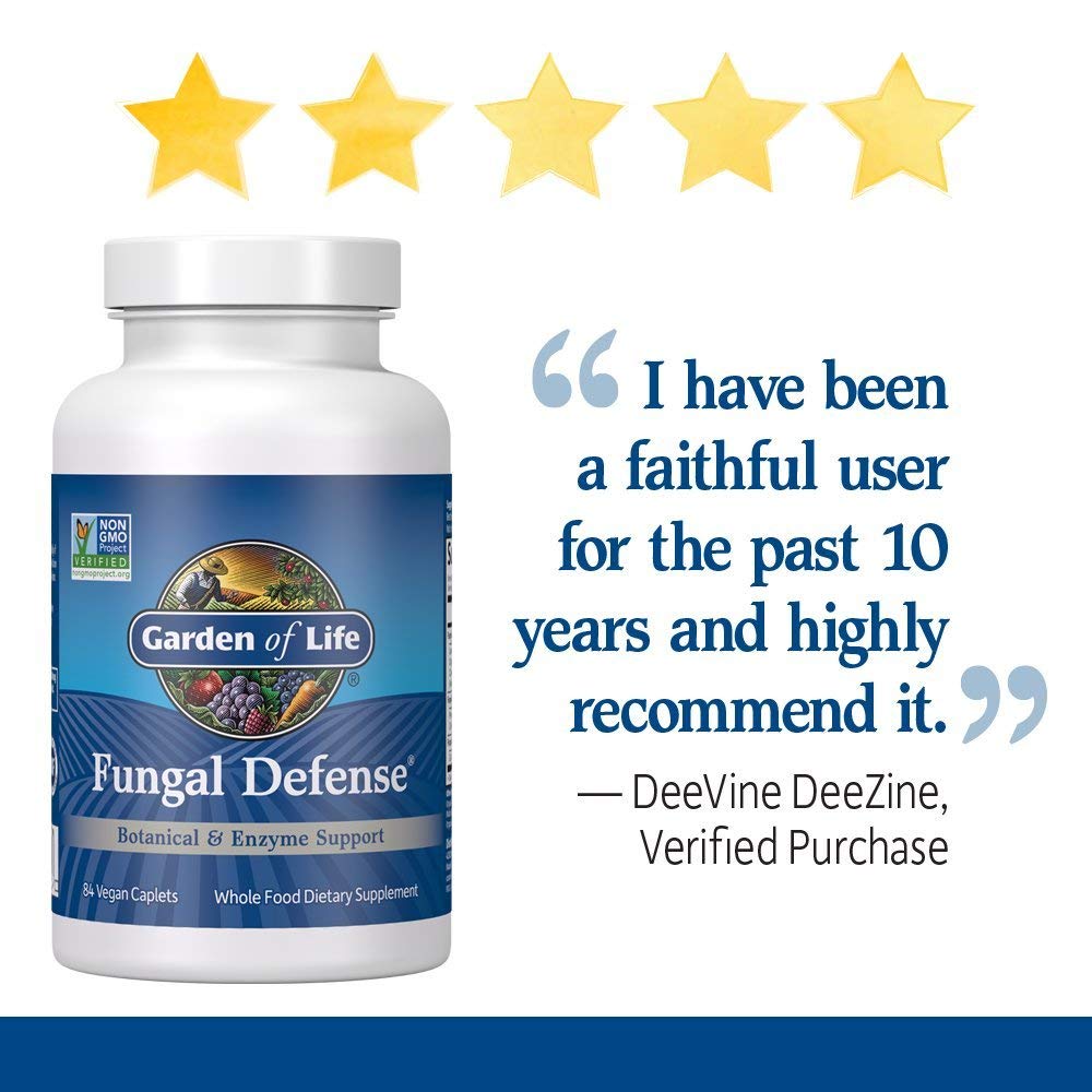 Garden of Life Fungal Defense Capsule, 84 Count