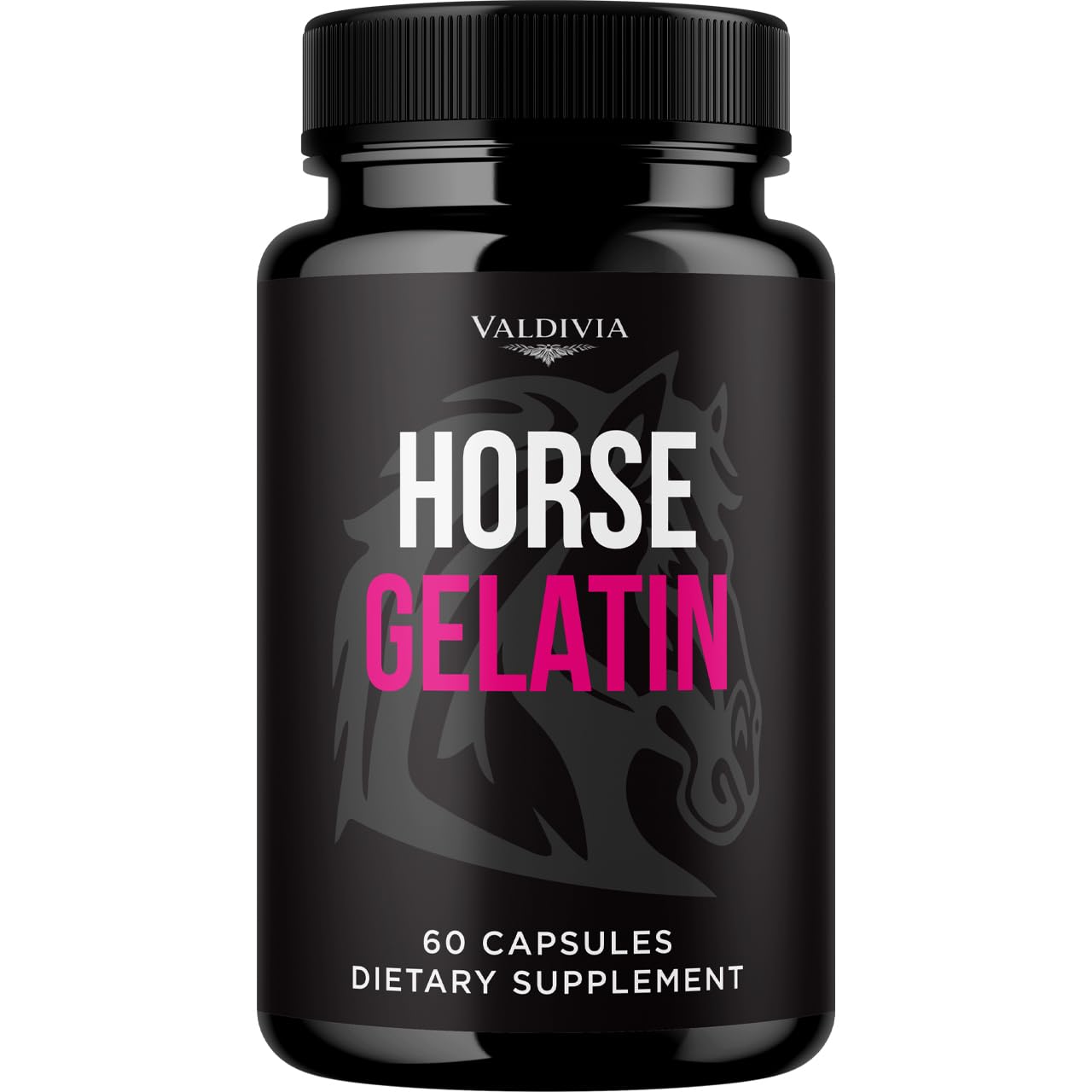Valdivia Horse Gelatin Capsules 60 Capsules