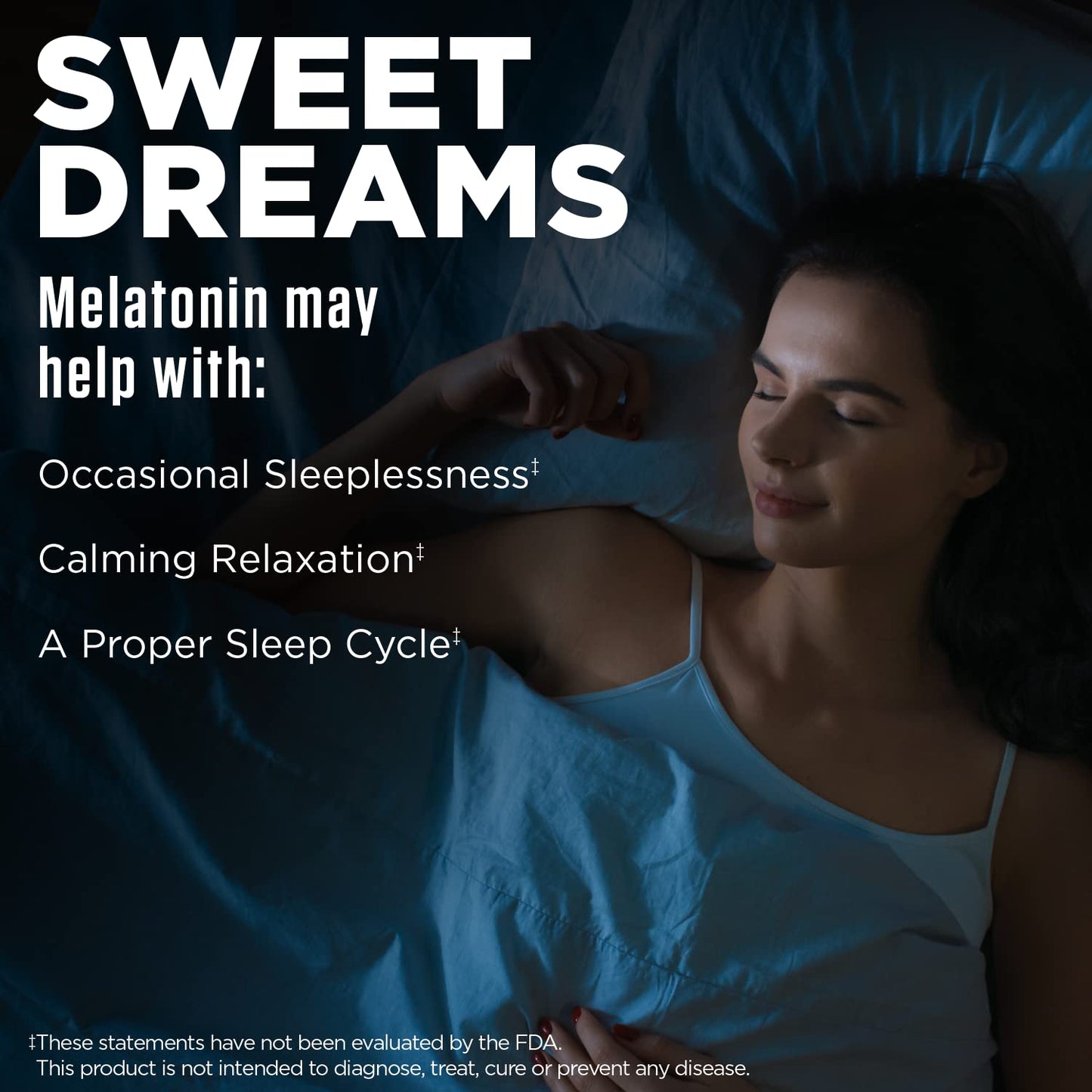 KAL Melatonin 1mg Sleep Aid Tablets, 120 Tablets