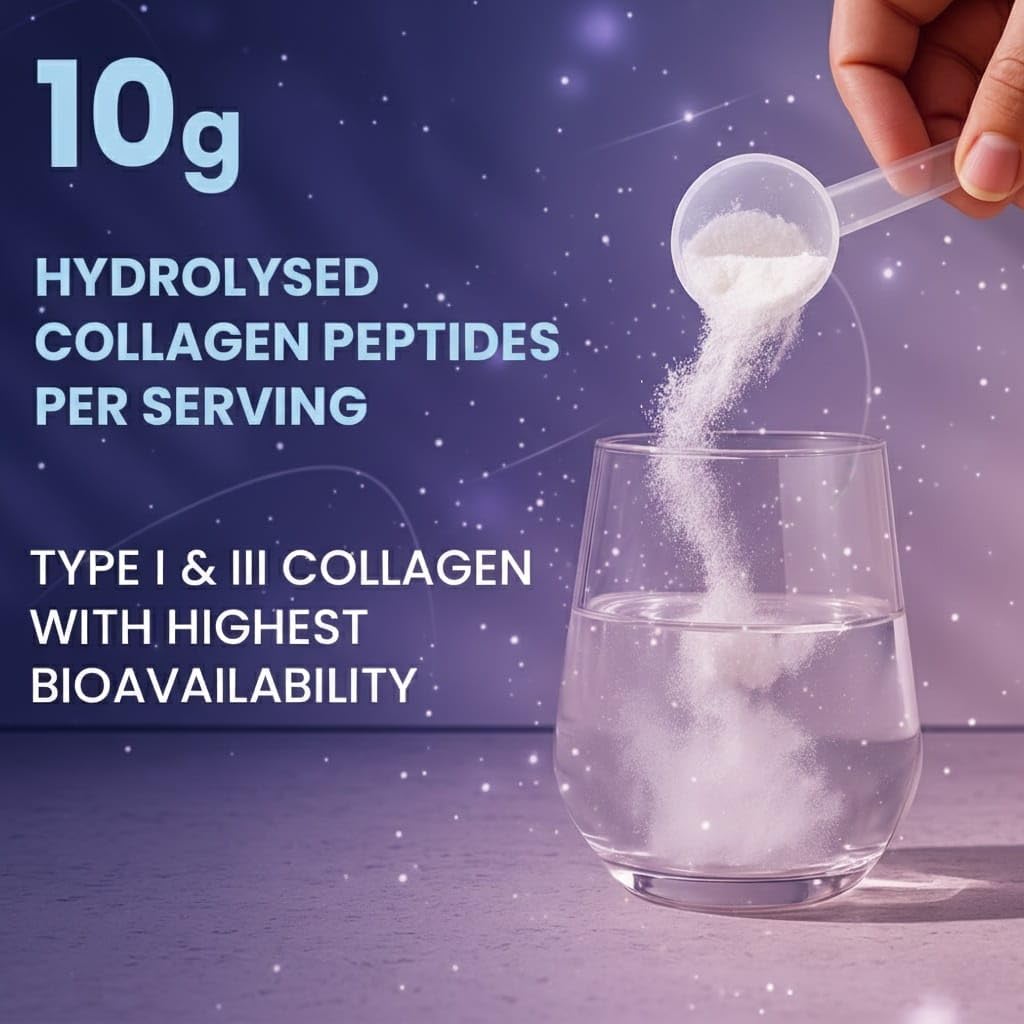 Generic Collagen Supplements Hydrolyzed Collagen Powder for Women & Men Peptides Unflavored for Skin & Hair 200g 7.06 Ounce