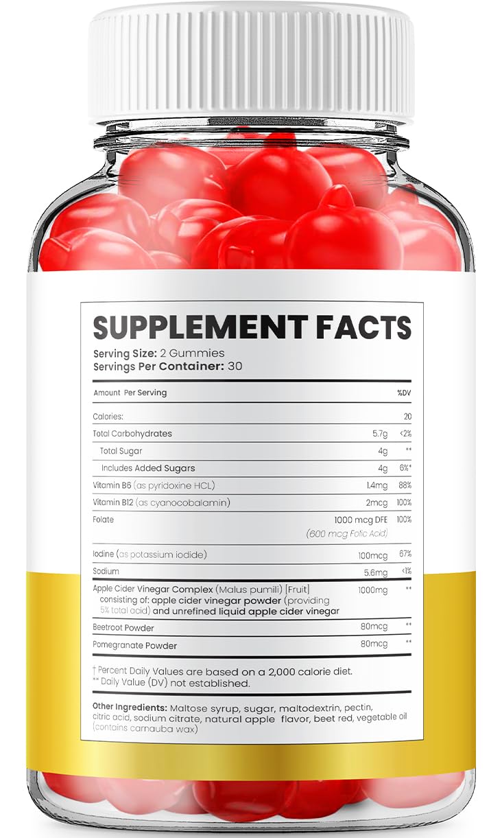 Indelo Speedy Keto ACV Gummies, 120 Gummies