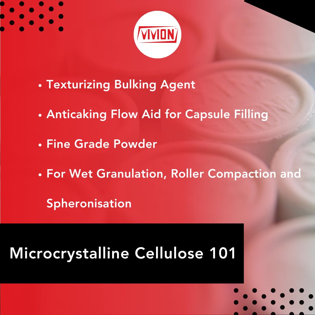 Vivion Microcrystalline Cellulose Powder Type 101, 704 oz