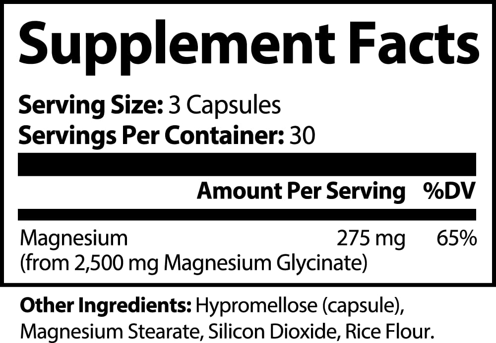 Patel Science Magnesium Glycinate Powder 0.25 oz