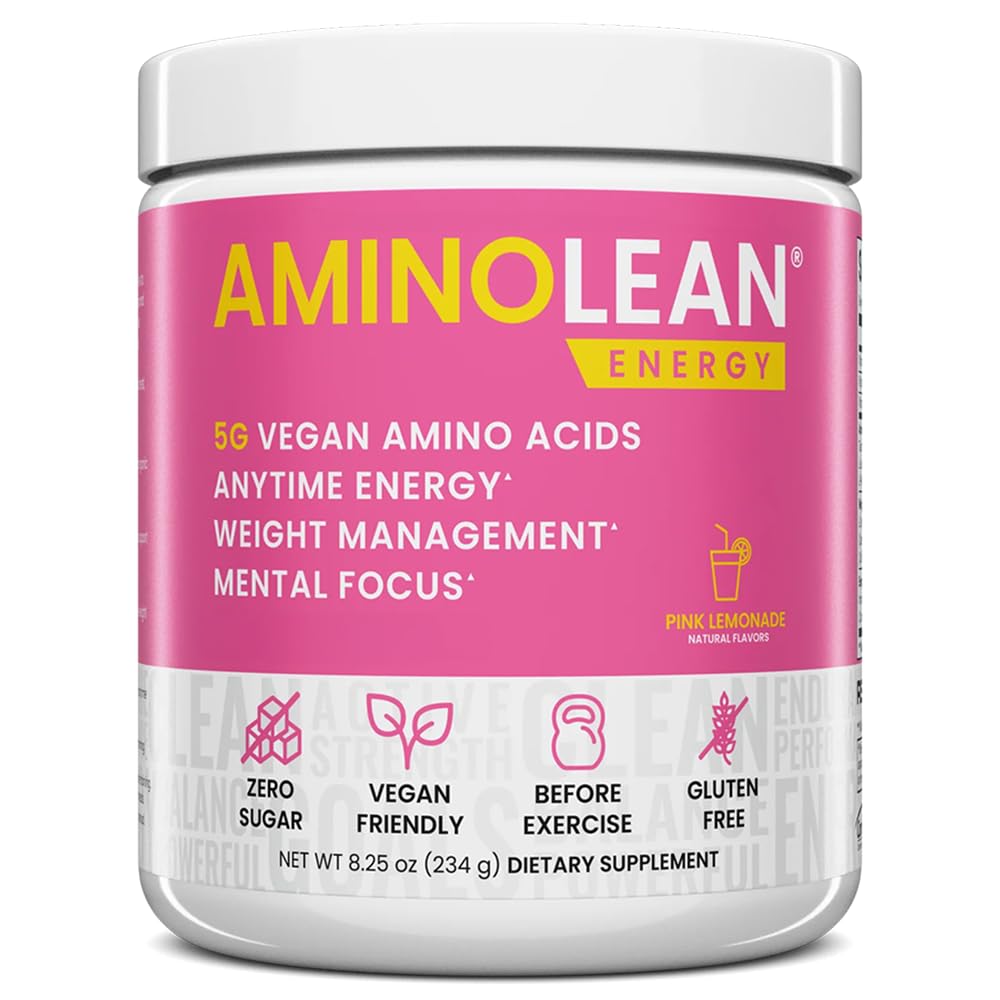 RSP NUTRITION AminoLean Pre Workout Powder, 30 Servings