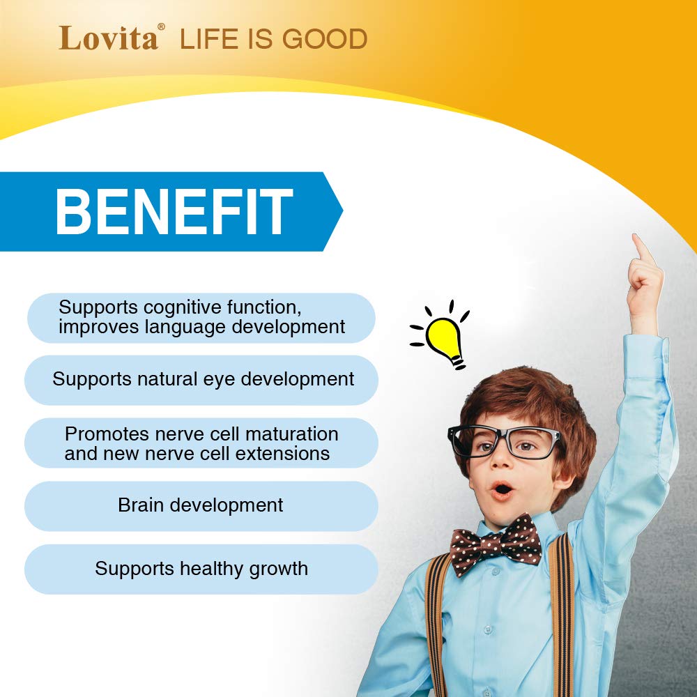 LOVITA Kids Super Smart DHA Softgels 30 Count