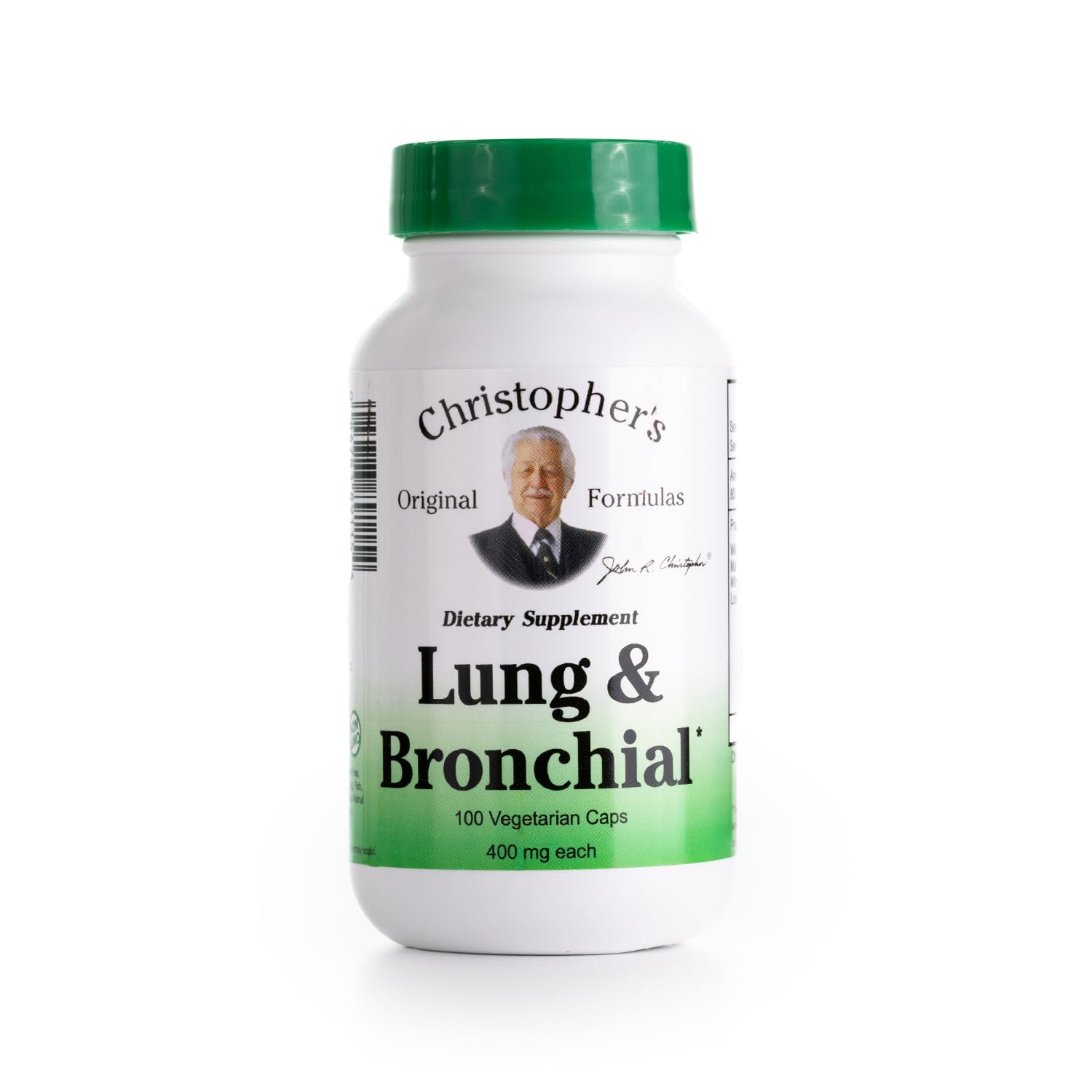 Christopher's Original Formulas Lung & Bronchial Formula Capsule 100 Count