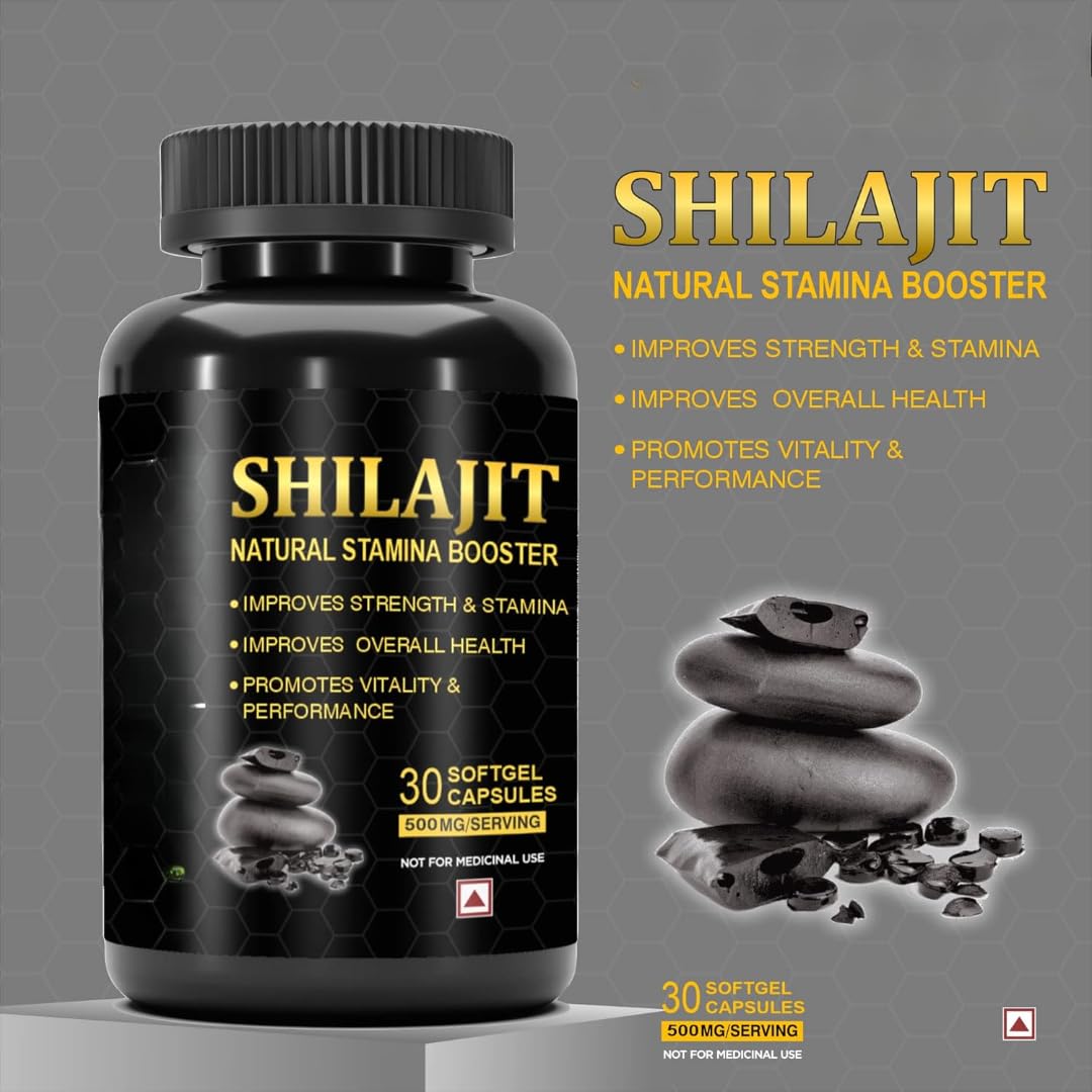 Generic Pure & Original Gold Shilajit Capsule 30 Count