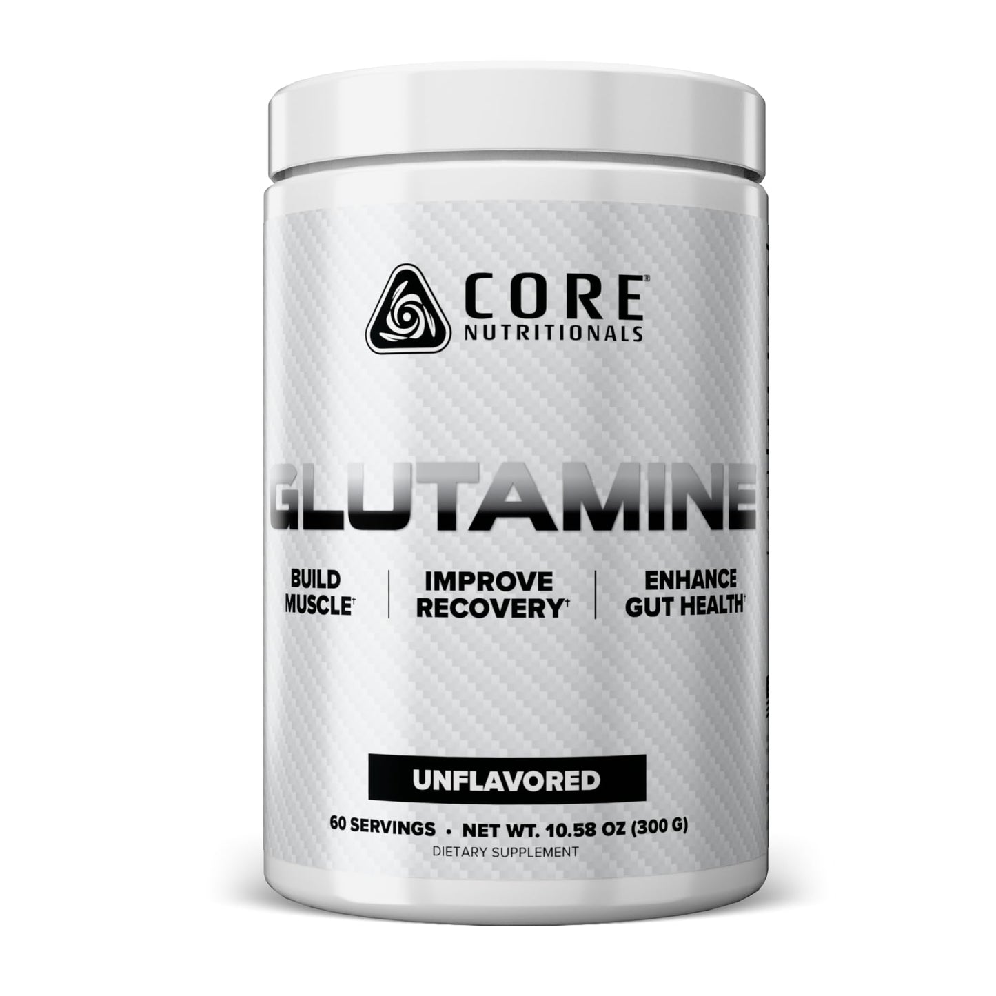 Core Nutritionals Glutamine Amino Acid Powder, 10.96 Ounce