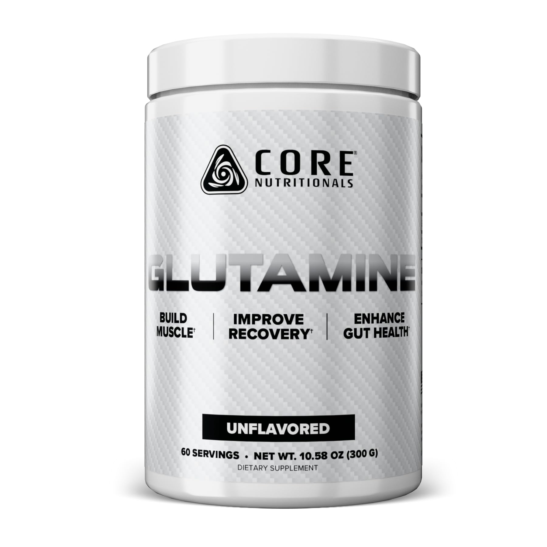 Core Nutritionals Glutamine Amino Acid Powder, 10.96 Ounce