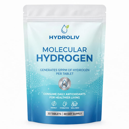 Hydroliv Hydrogen Water Tablets, 30 Tablets