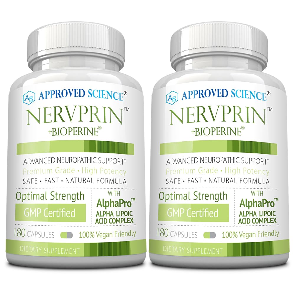 Approved Science Nervprin Nerve Support Capsules, 360 Capsules