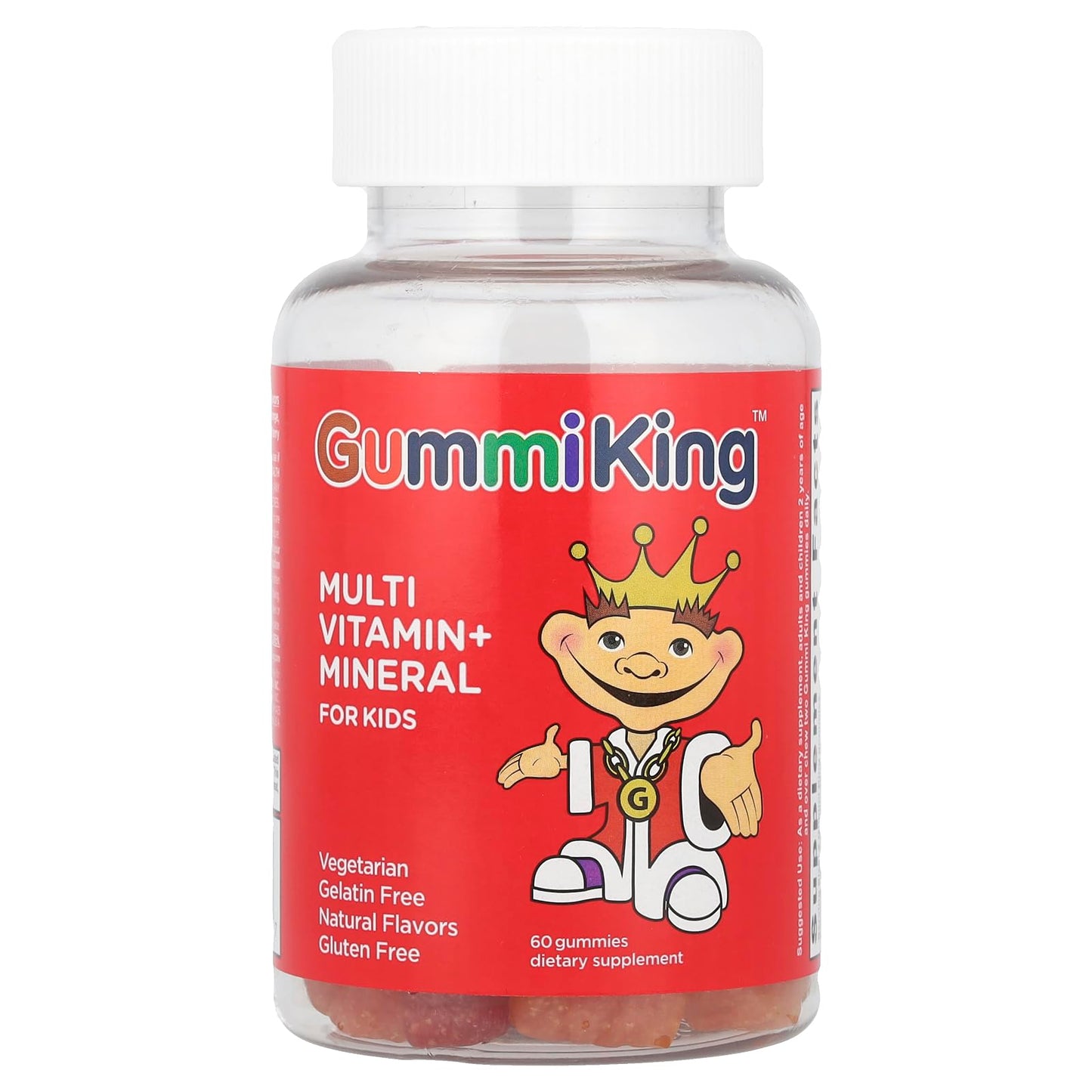 Gummi King Multi Vitamin + Mineral Gummy 60 Count
