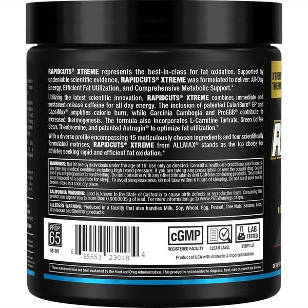 ALLMAX Rapidcuts Xtreme Powder 8.28 oz