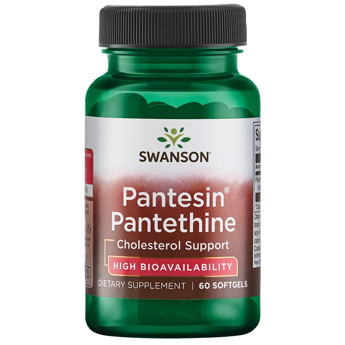 Swanson Pantethine 300 Milligrams Softgel, 60 Count