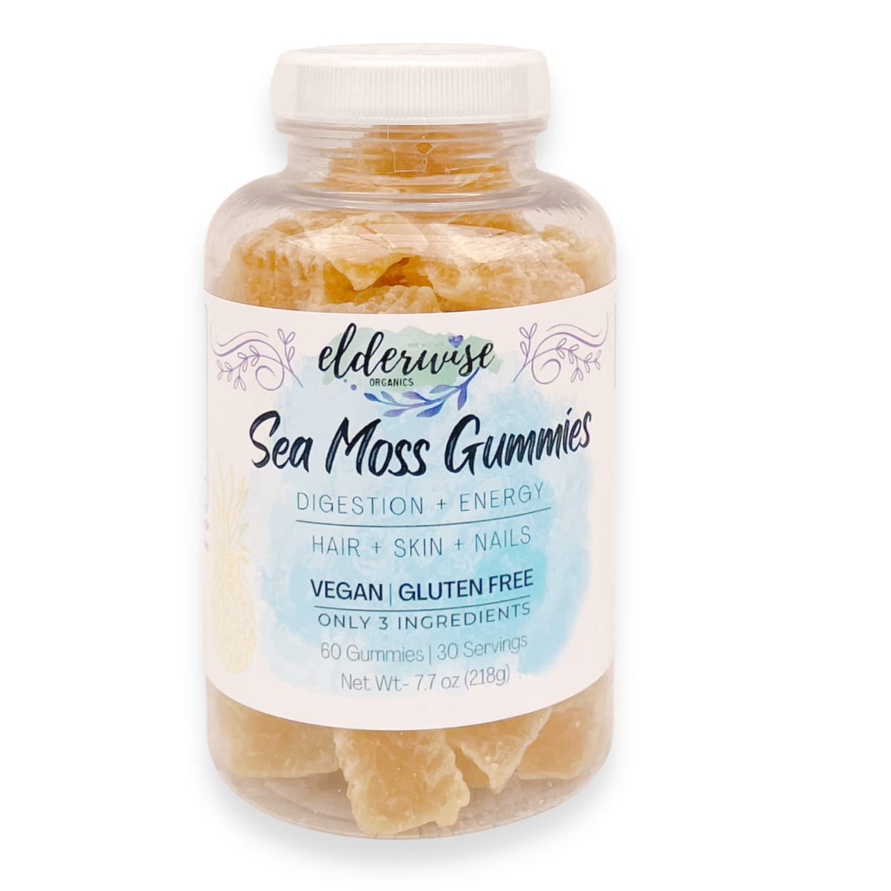 Elderwise Organics Made With Love Sea Moss Gummies Chewable 1 Count