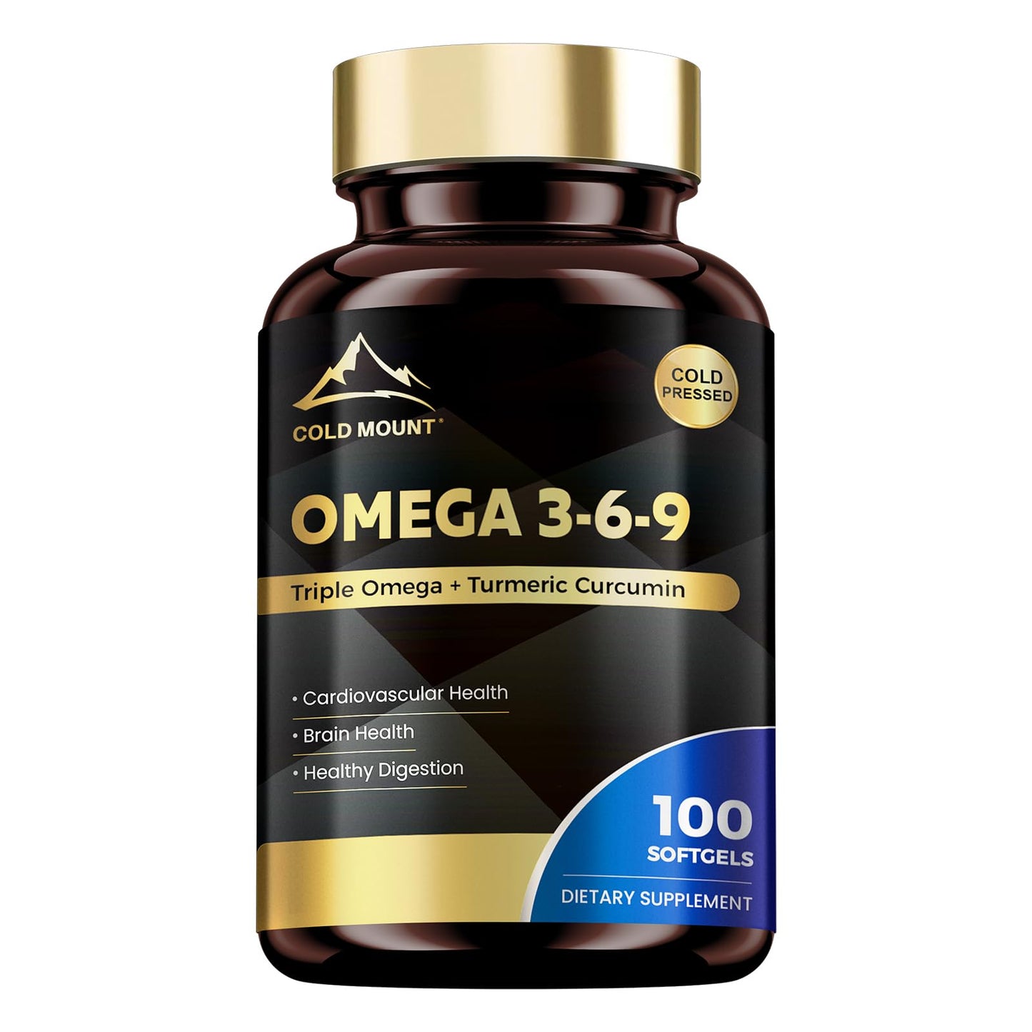 MEGNETA Omega 3 6 9 Supplement Softgel 100