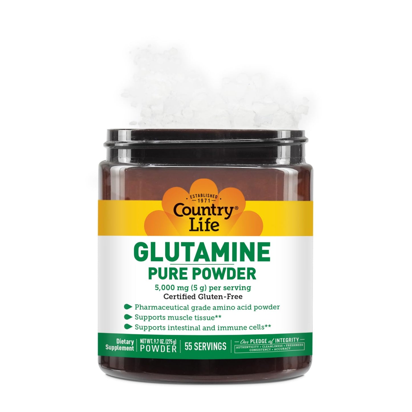 Country Life Glutamine Pure Powder 9.7 oz