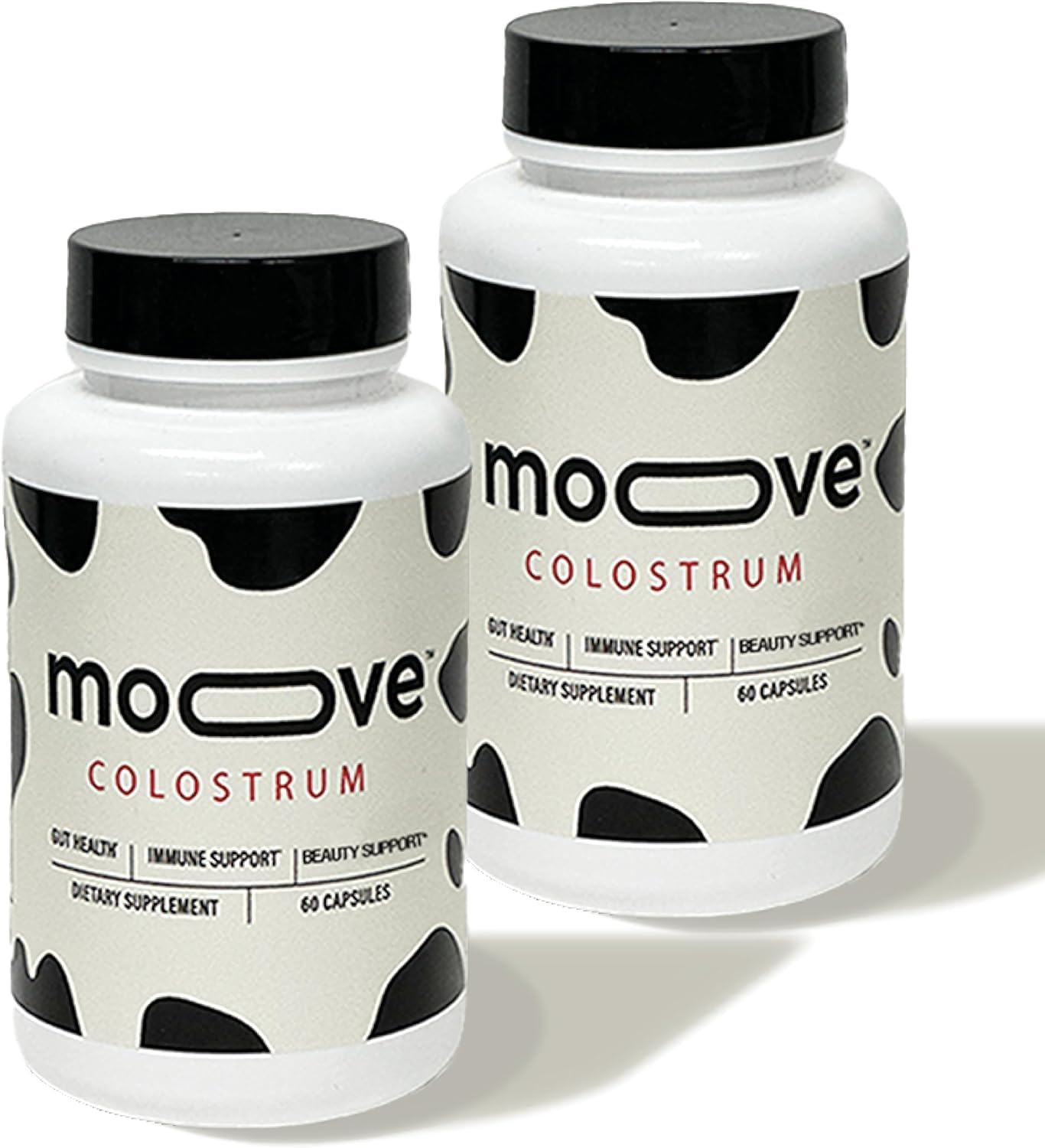 MOOVE Bovine Colostrum Capsules 1000mg, 120 Capsules