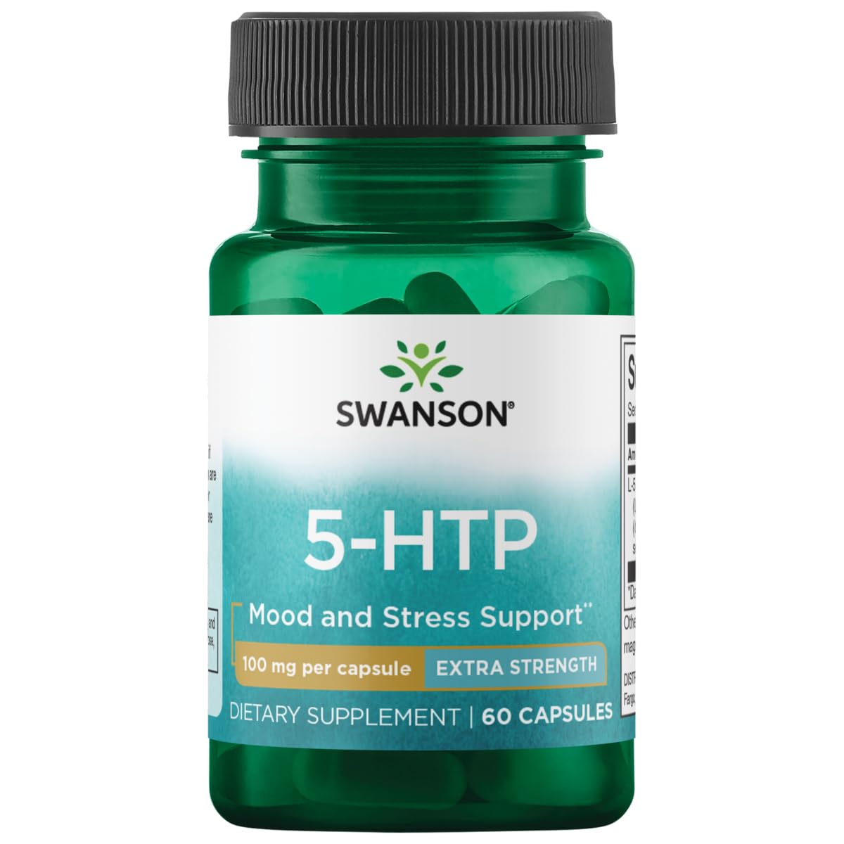 Swanson Ultra 5-HTP Extra Strength 100 mg, 60 Capsules