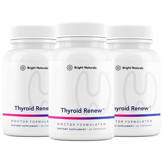 Bright Naturals Thyroid Renew Supplement 180 Capsules