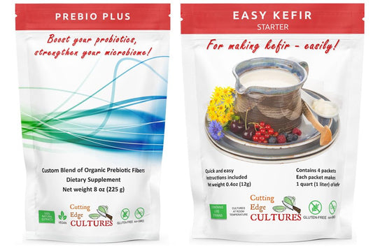 Cutting Edge Cultures Prebio Plus Prebiotic Fiber Powder 8 oz
