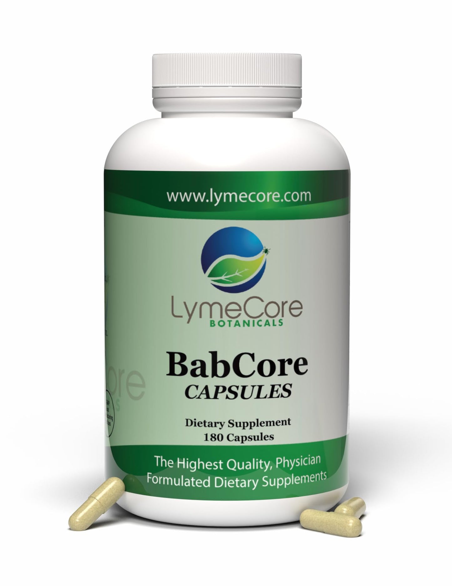 LymeCore Botanicals Babcore Capsules, 180 Count