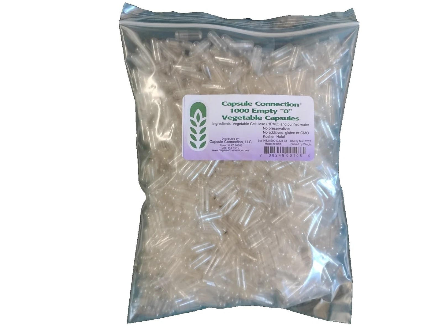Capsule Connection Bulk Wholesale Empty Vegetable Capsules 1000 Count